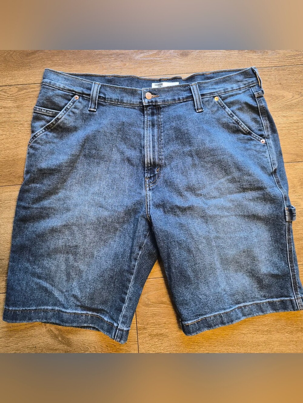 [EUC] Signature by Levi Strauss & Co. Gold Label Men's Carpenter Shorts Size 38